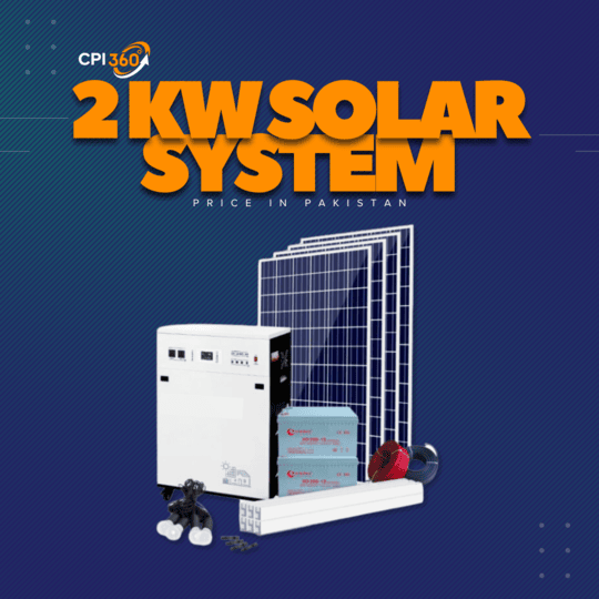 2 KW Solar System price in Pakistan