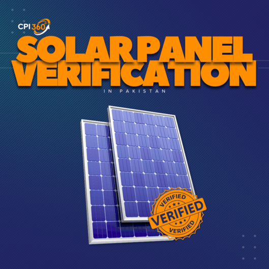 Solar panel verification